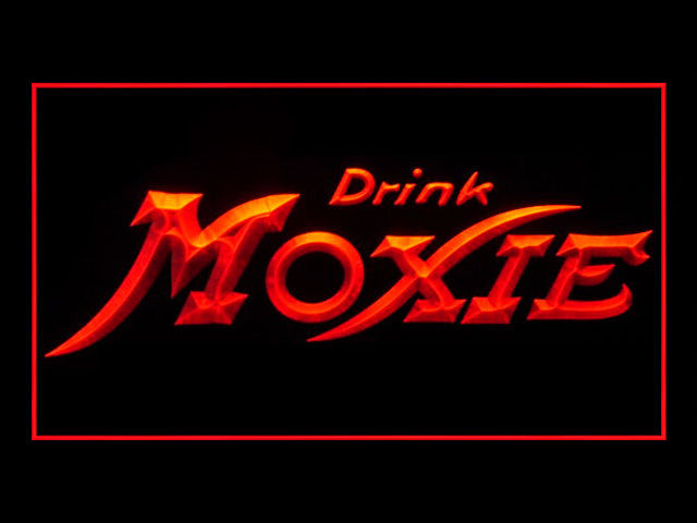 Drink Moxie Soft Drink Pub Neon Sign